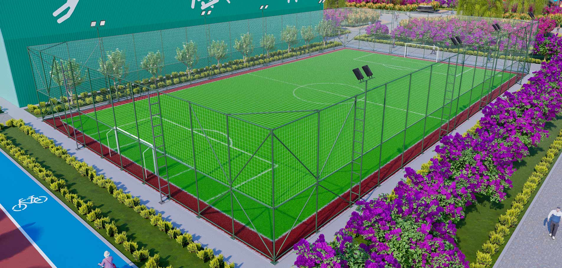 Integral Spor - بناء ملاعب كرة القدم الاحترافية