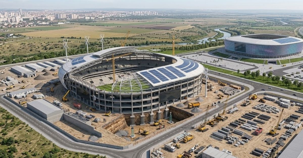 تقنيات وهندسة الملاعب الذكية