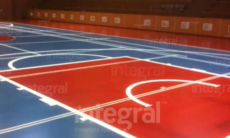 Indoor Sports Hall Polyurethane Ground