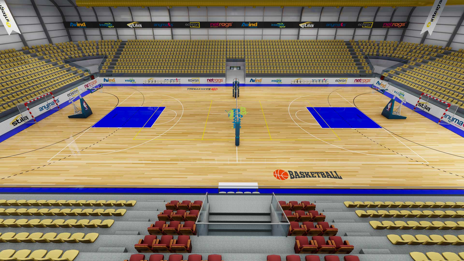 5000 Seats Indoor Sports Hall