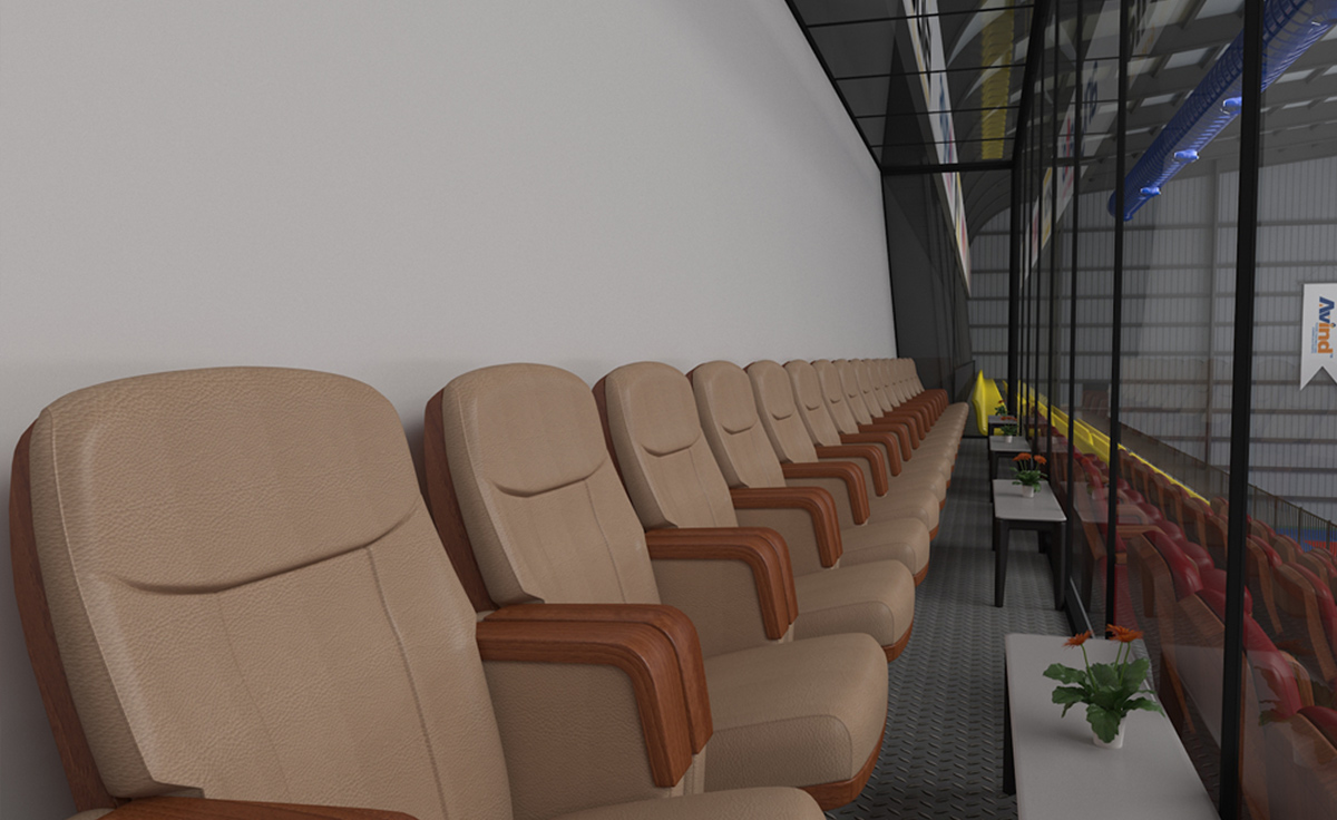 5000 Seats Indoor Sports Hall?>