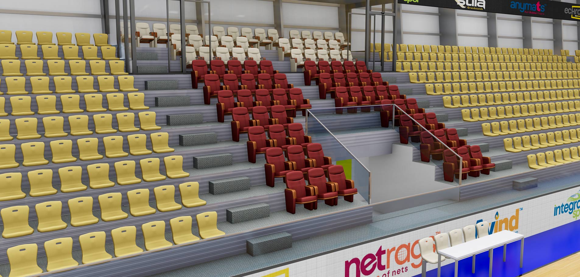 5000 Seats Indoor Sports Hall