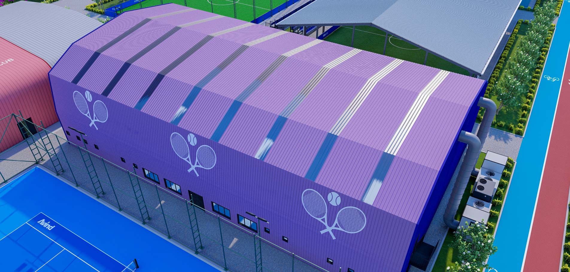 Indoor Tennis Court 2