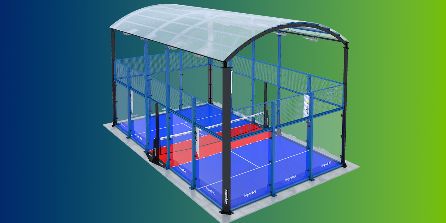 Origin Roofed Padbol Court 1
