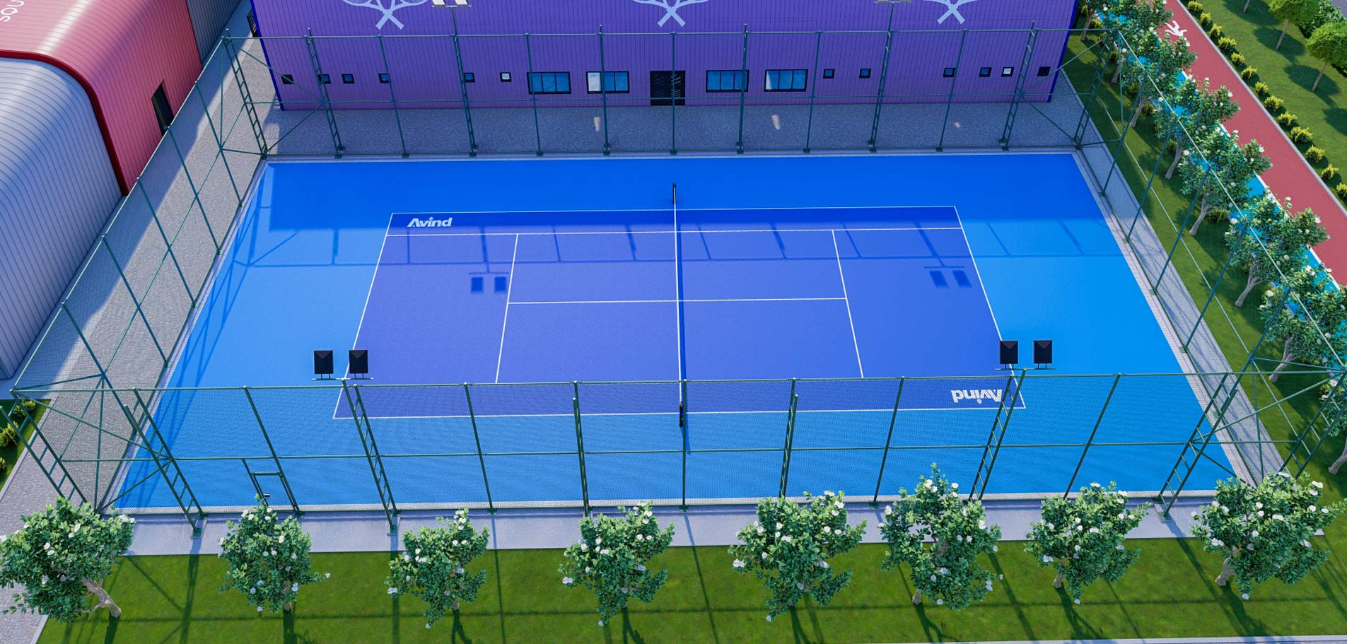 Outdoor Tennis Court 3