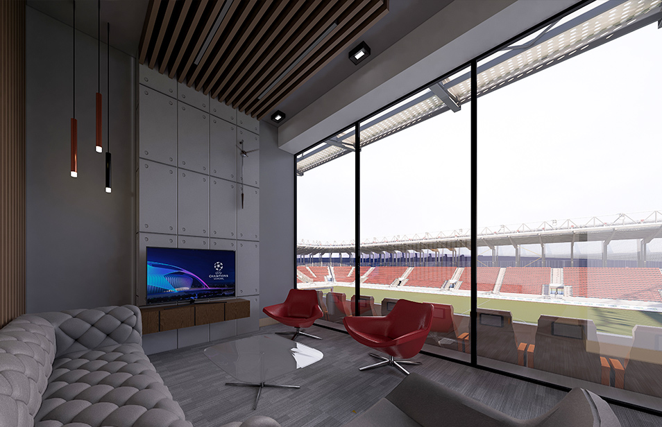 الأجنحة الفاخرة للضيافة والصالات الخاصة للشخصيات المهمة