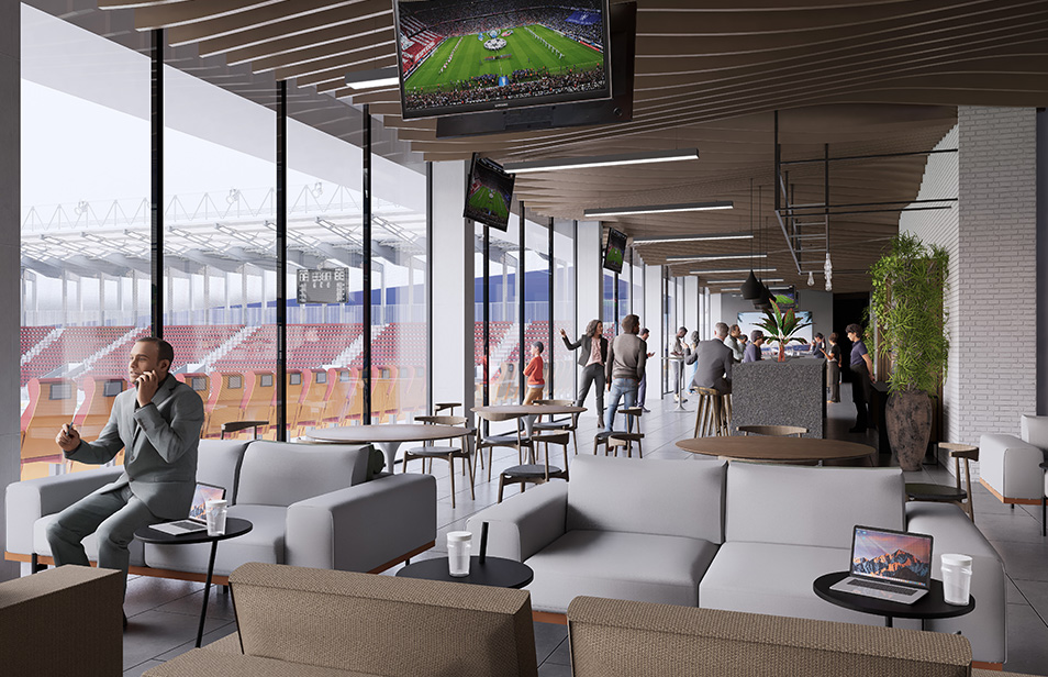 مرافق الرياضيين المحترفين