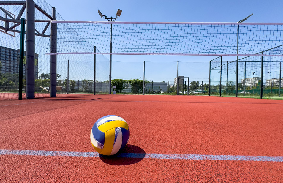 ملاعب كرة الطائرة الخارجية